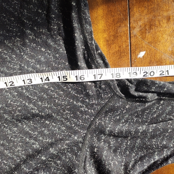 WOOLX jacket women's medium M quarter zip 100% merino wool heathered jacket gray - Picture 8 of 9